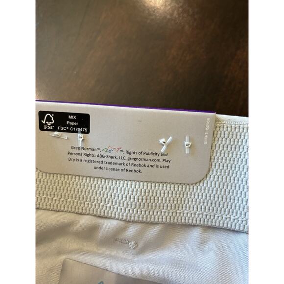 Greg Norman Light Gray Stretch Golf Shorts Men’s Size 40 NWT - Picture 5 of 7